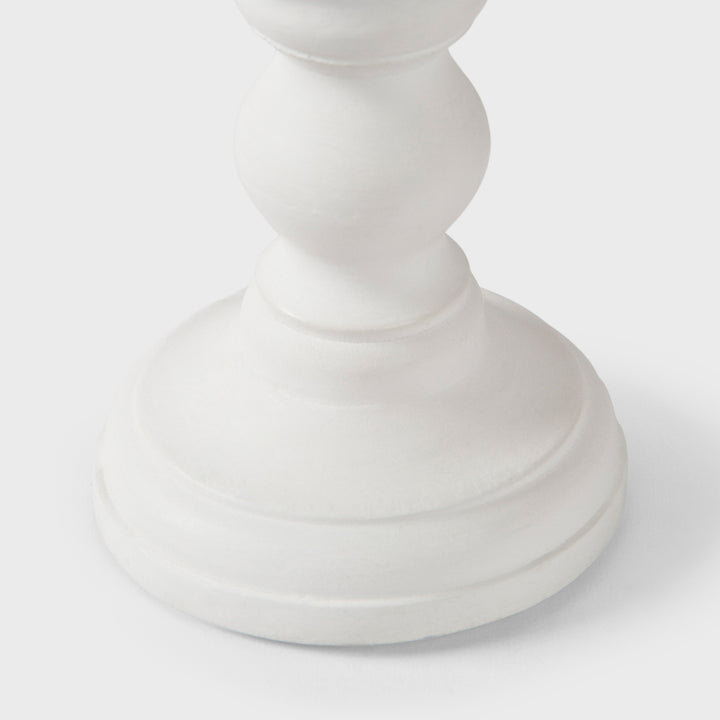 Willow in Matte White Candle Holder Set of 3