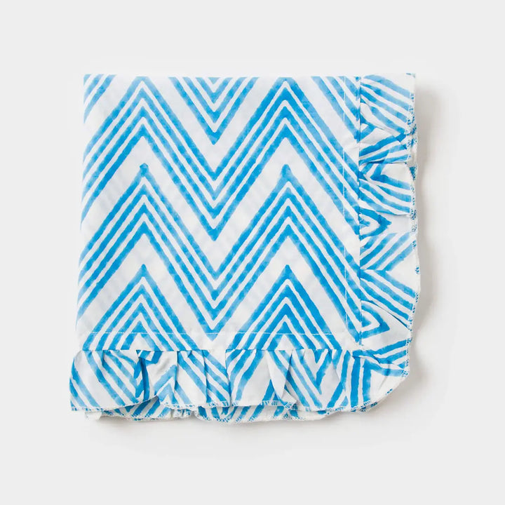 ZigZag Ruffled Napkin Set of 4