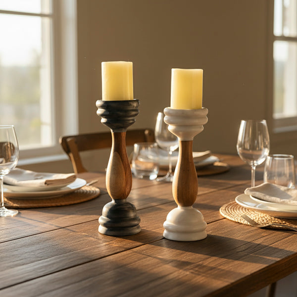 Signature Pillar Candleholders