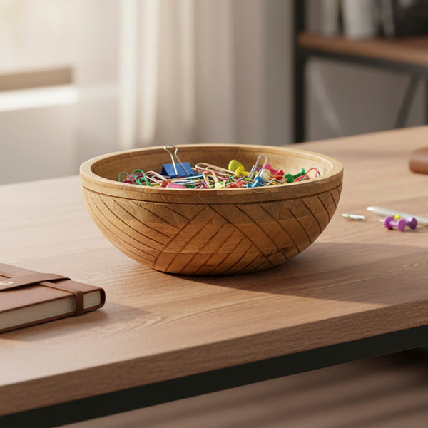 EarthLines Handcrafted Nested Bowls