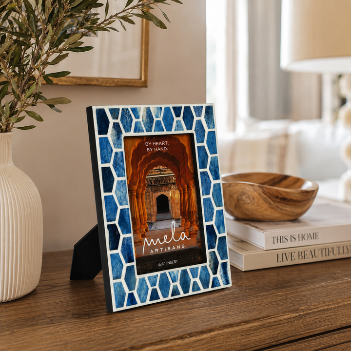 Gramercy Bone Inlay Photo Frame