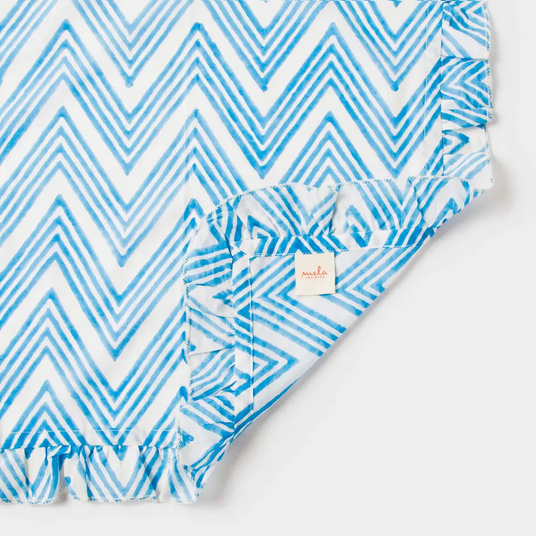 ZigZag Ruffled Napkin Set of 4