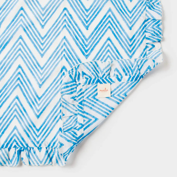 ZigZag Ruffled Napkin Set of 4