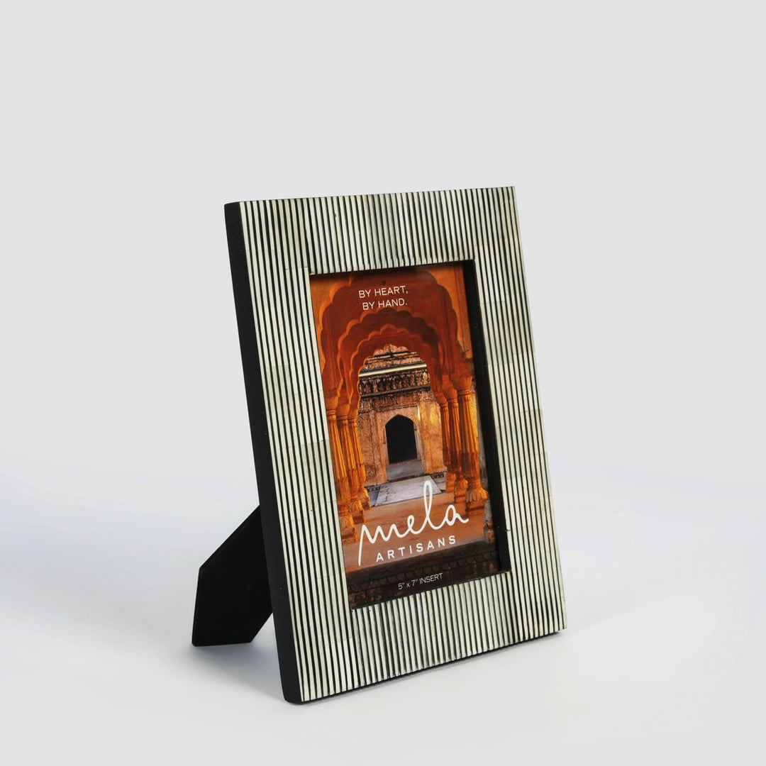 Pinstripe Photo Frame Gift Box Set