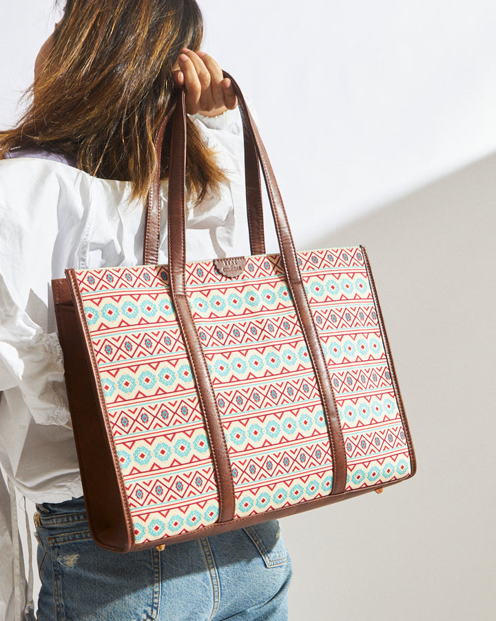 Handpainted Serenity Tote Bag