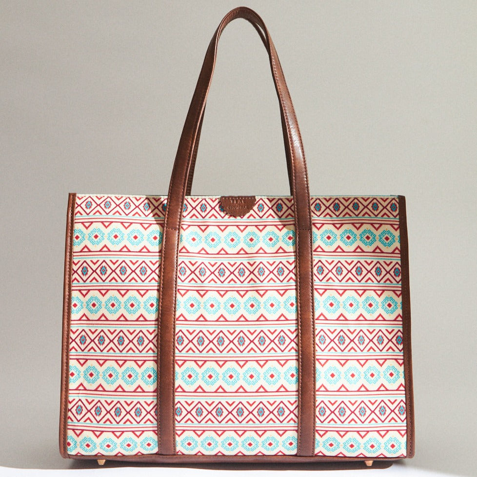 Handpainted Serenity Tote Bag