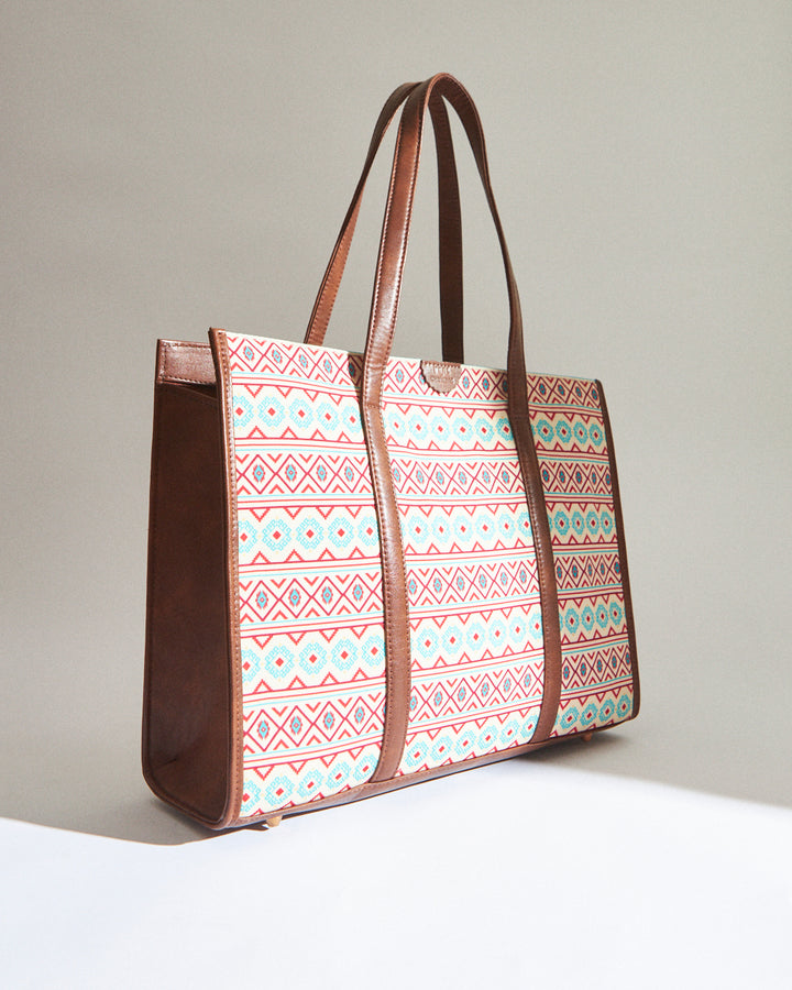 Handpainted Serenity Tote Bag