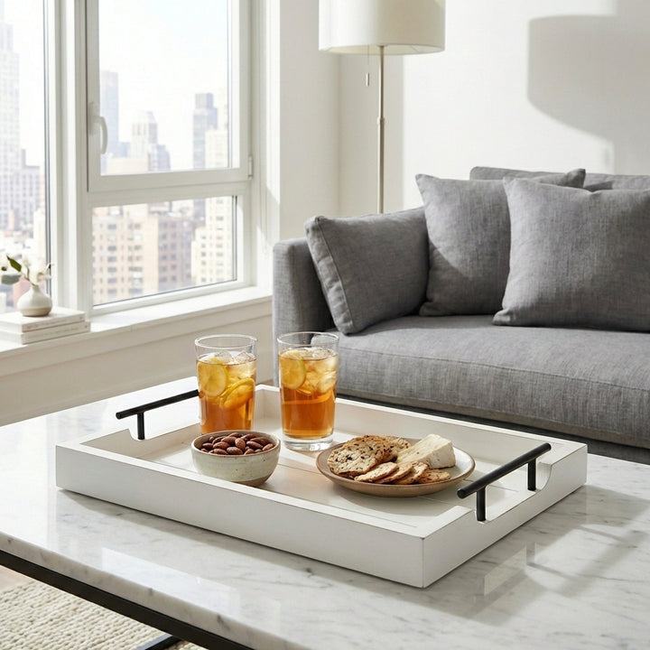 Acacia Wood Large Serving Tray
