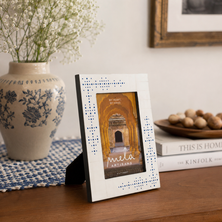 Perfora Handcrafted Bone Inlay Photo Frame