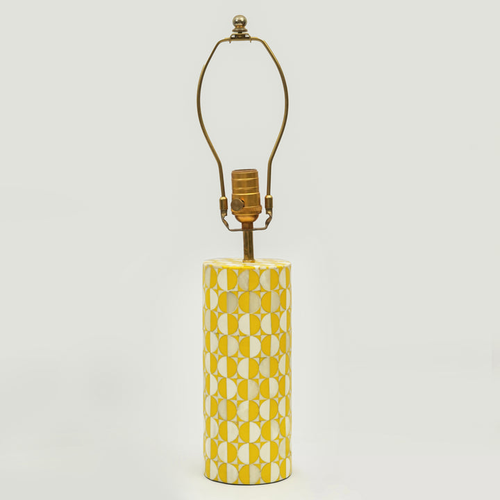 Geo Inlay Sunny Table Lamp