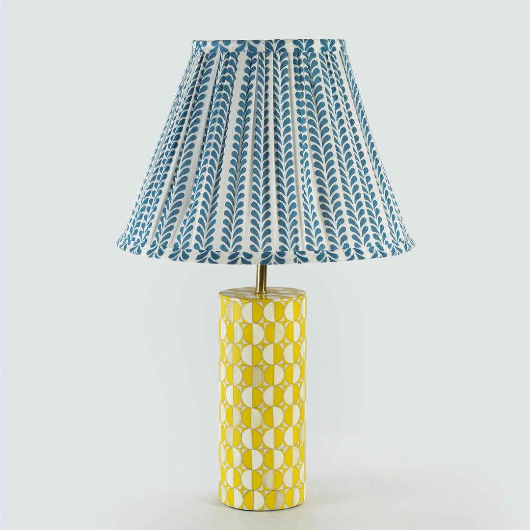 Flourish Handblocked Lampshade