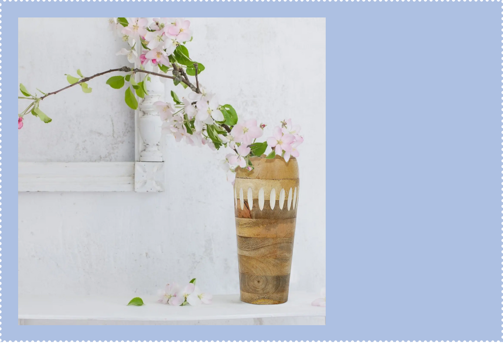 Mangowood Vase