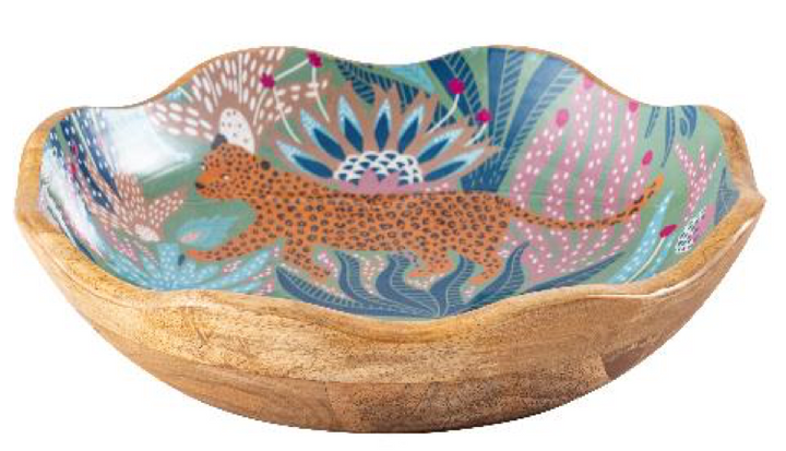 Jungle Bloom Mangowood Bowl