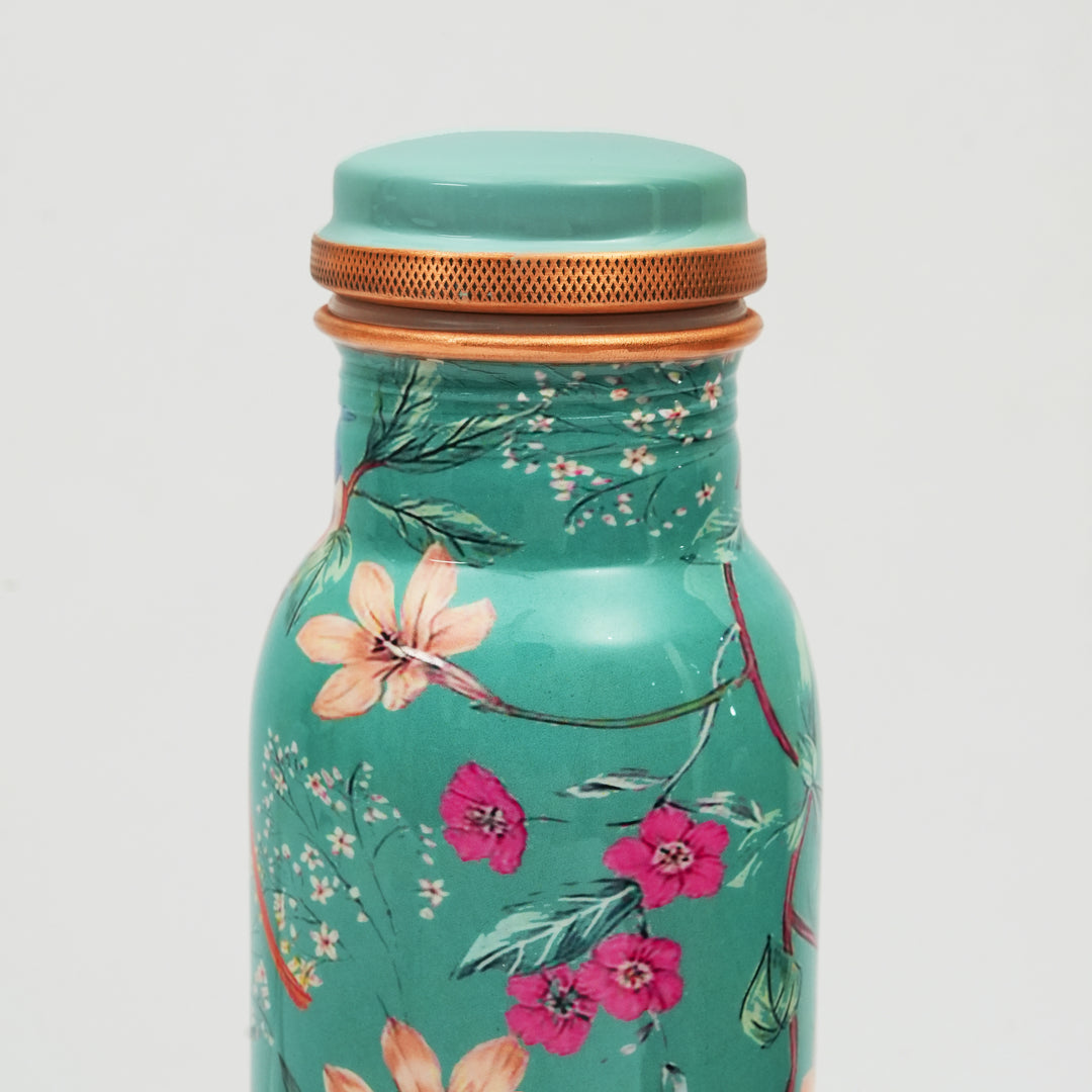 Aqua Flora Copper Water Bottle