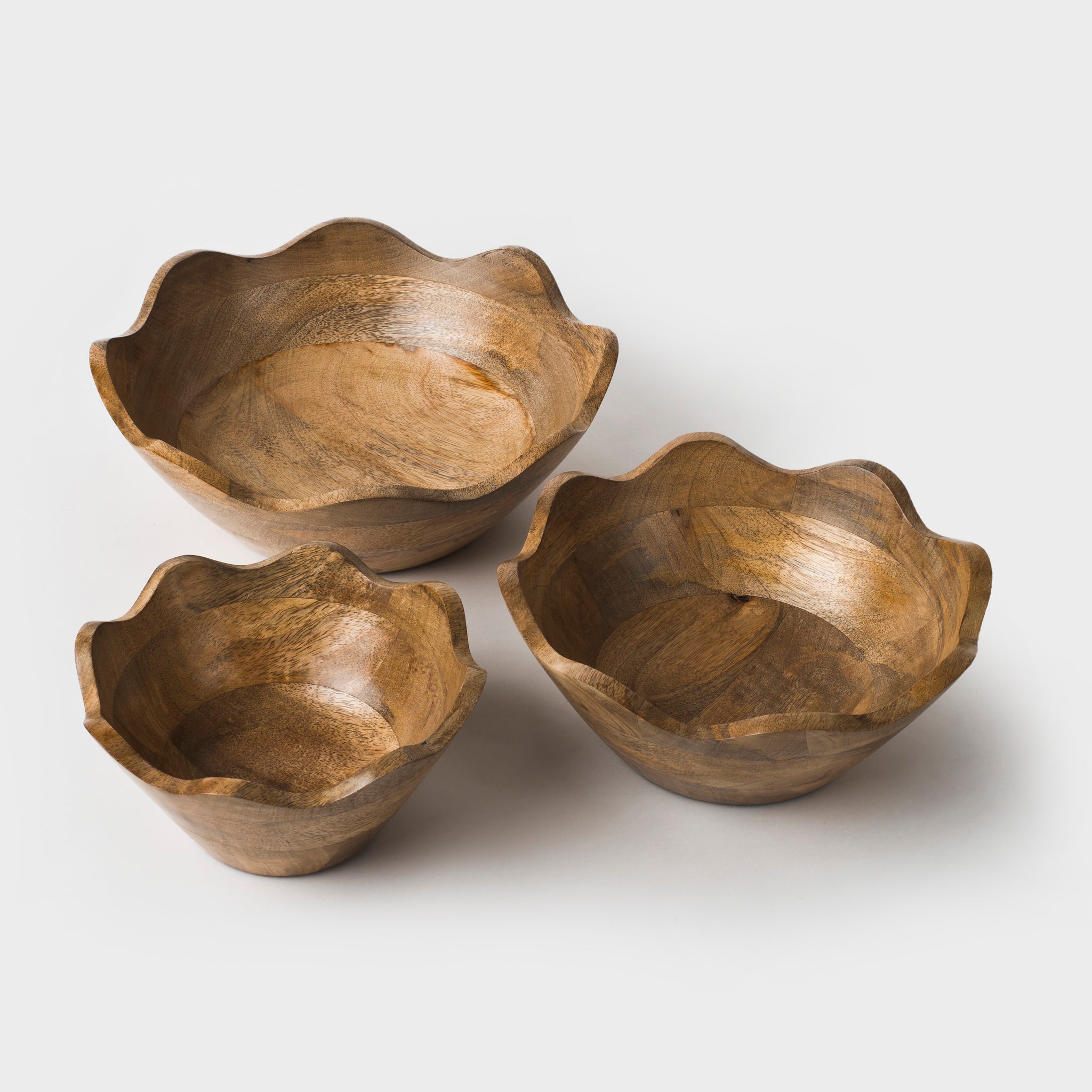 Mela Artisans Mango Wood Bowl - Thumbnail 4