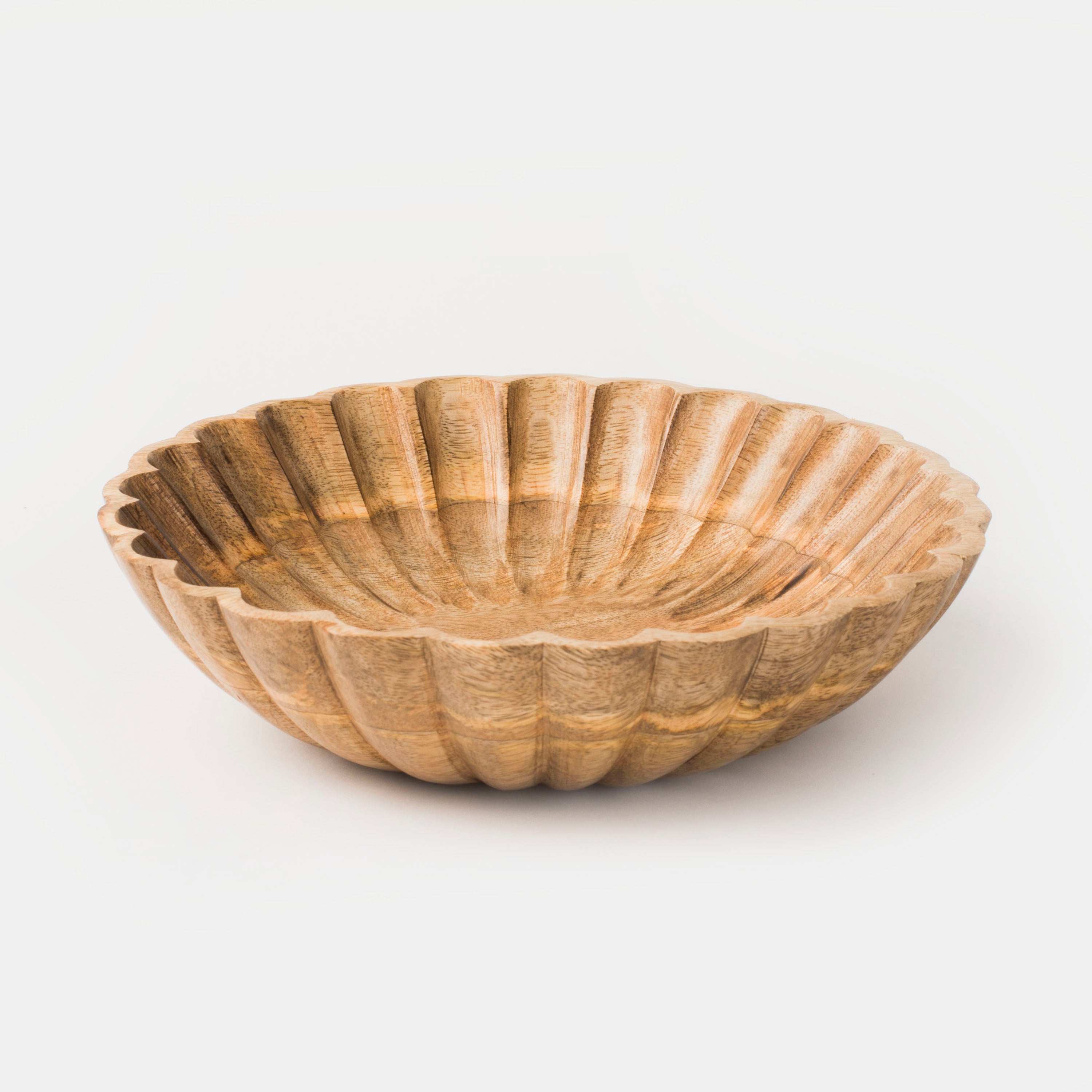 Scallop Serenity Bowls - Natural – Mela Artisans