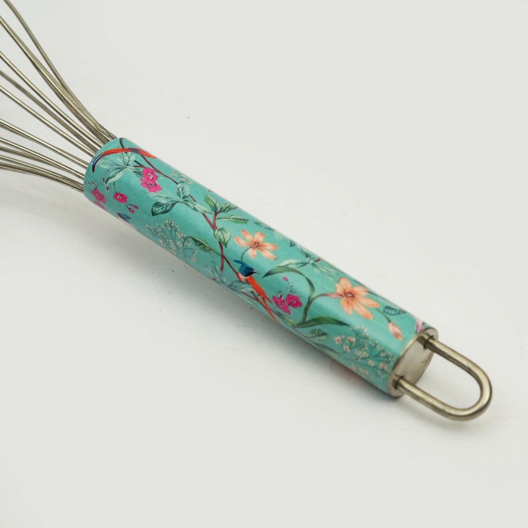 Aqua Flora Bowl & Whisk Set