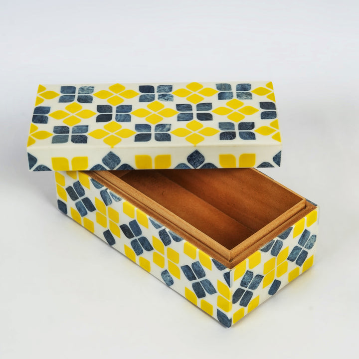 Marigold Mosaic Inlay Box