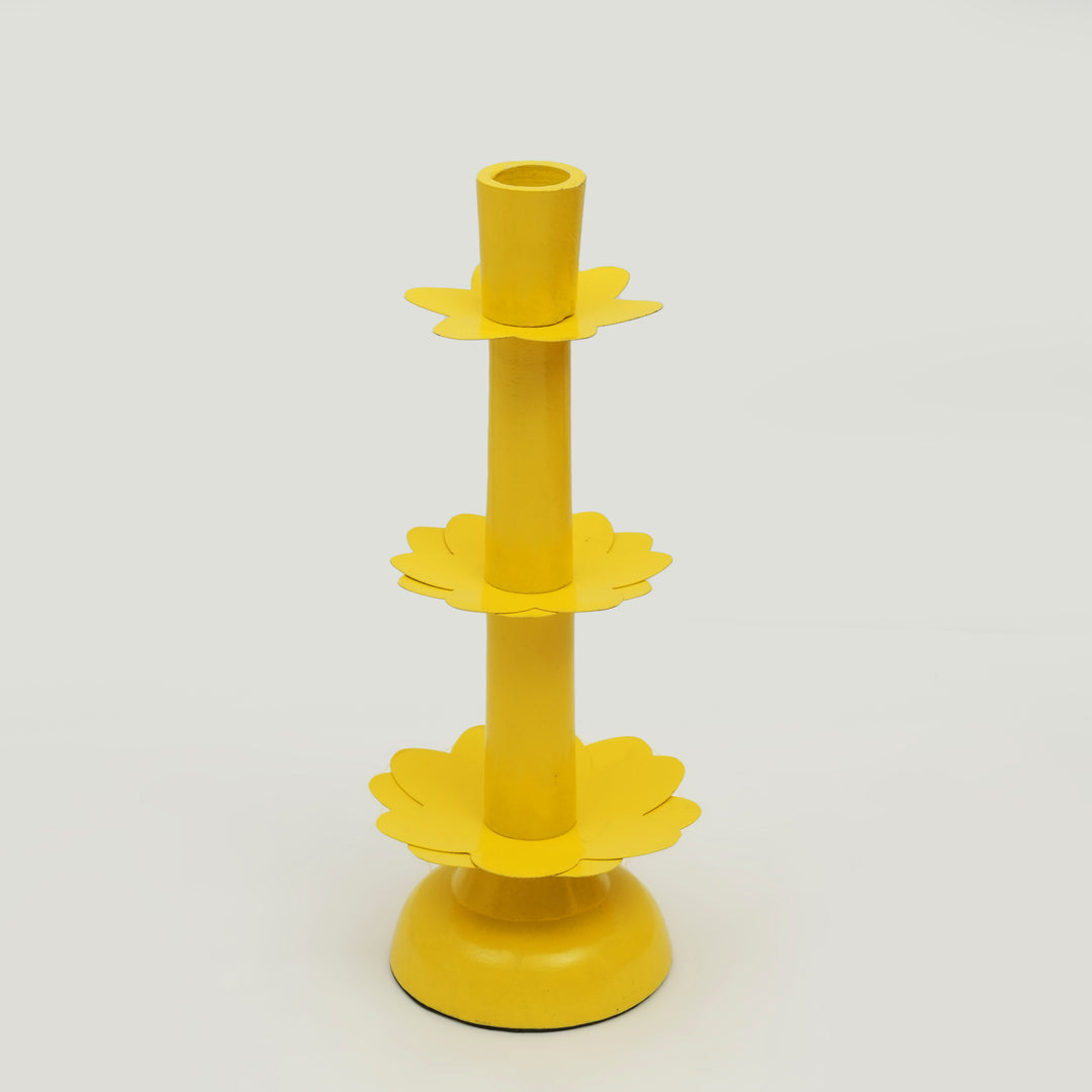 Sunny Tapered Candleholders