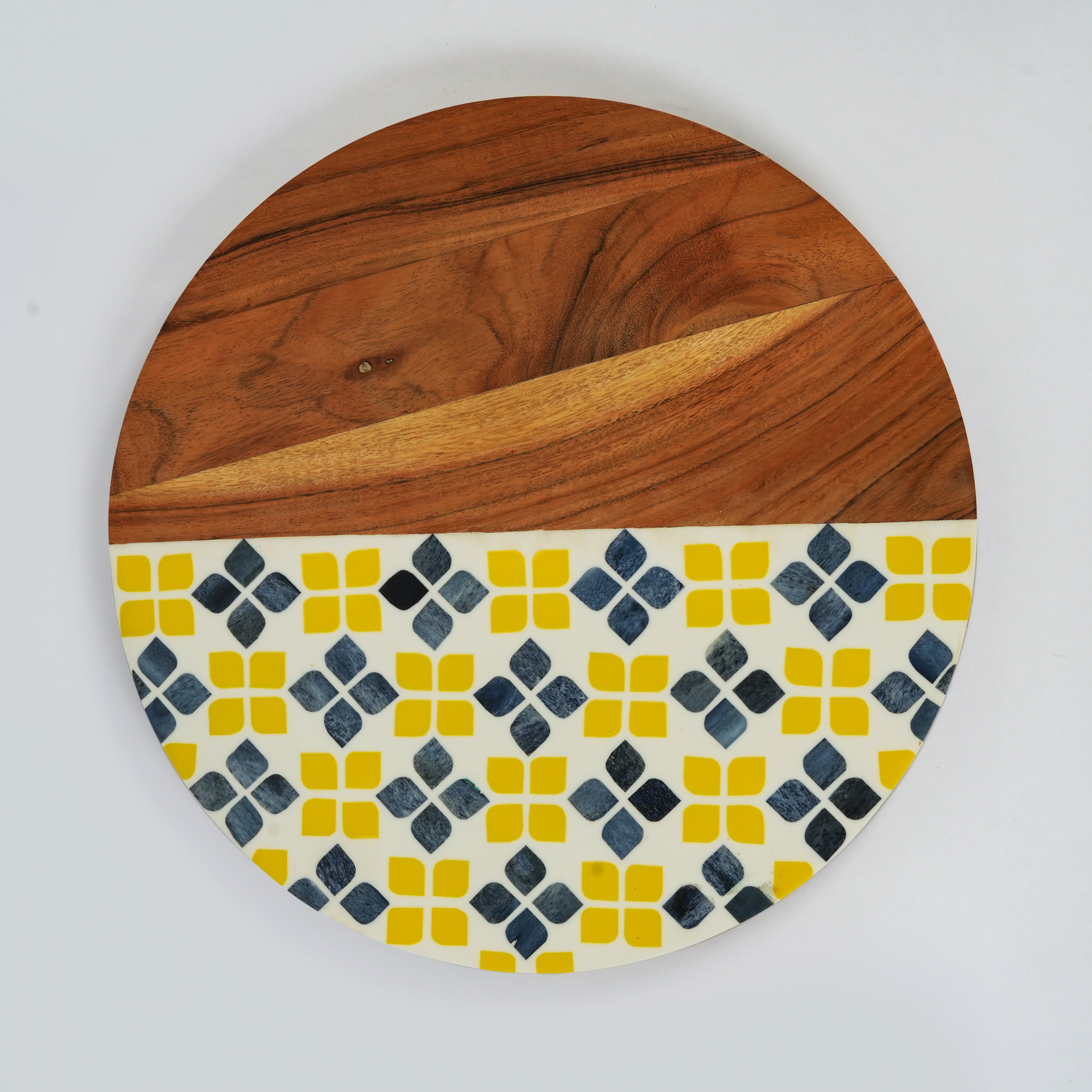 Mela Artisans Marigold Mosaic Serve Board