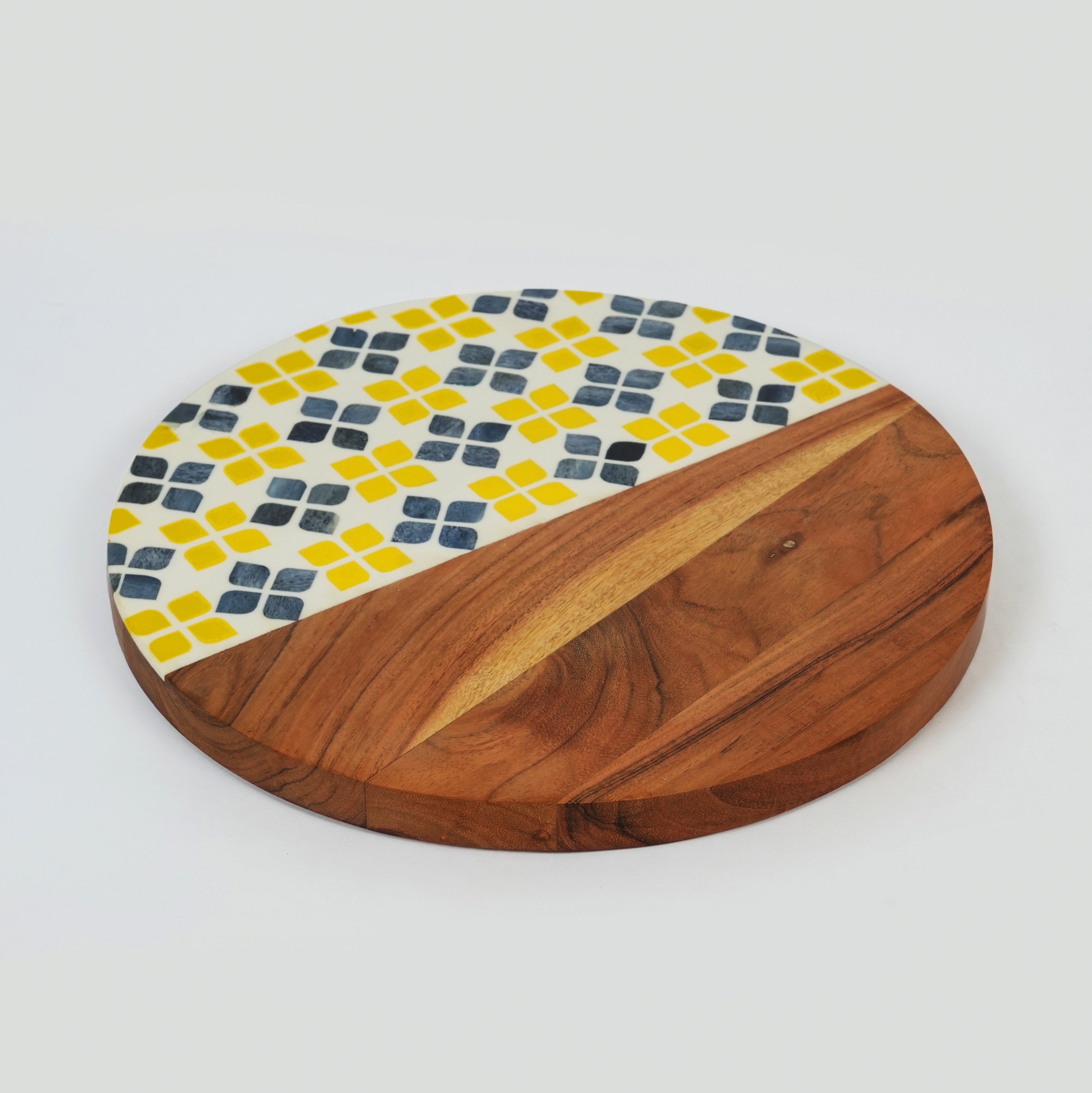 Mela Artisans Marigold Mosaic Serve Board - Thumbnail 3