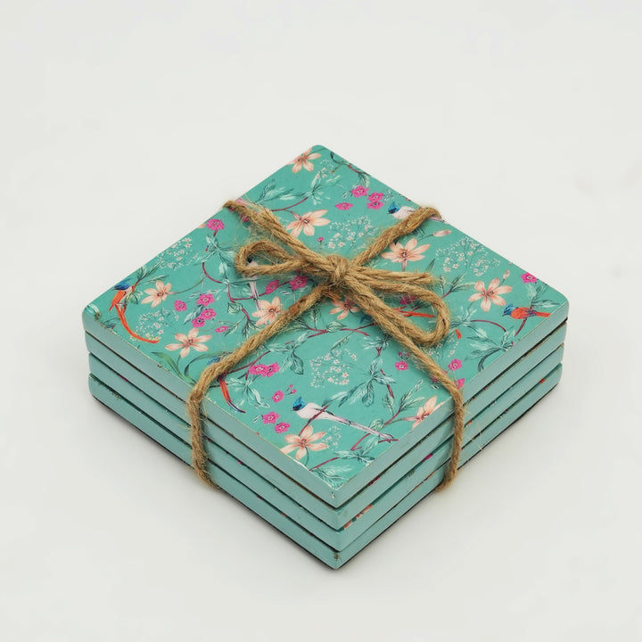 Aqua Flora Coasters