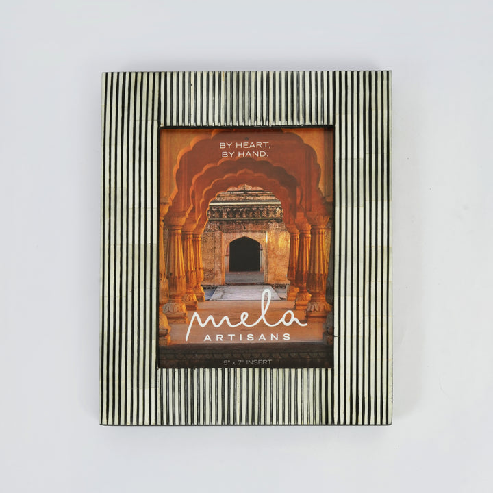 Pinstripe Inlay Picture Frame