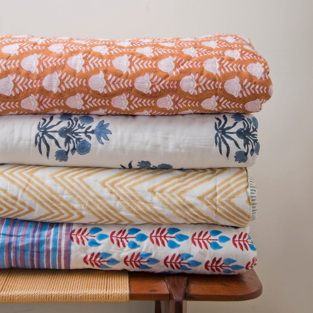 Azure Throw Blanket
