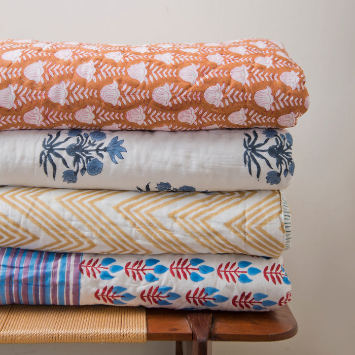 Azure Throw Blanket