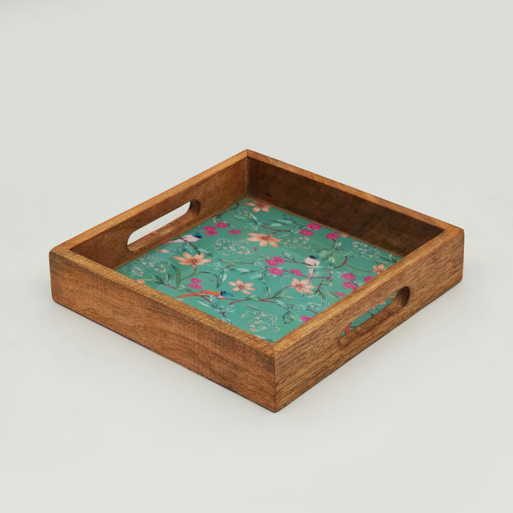 Aqua Flora Inlay Tray