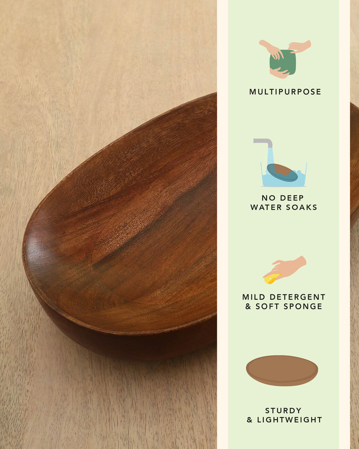 Brawny Oval Platter