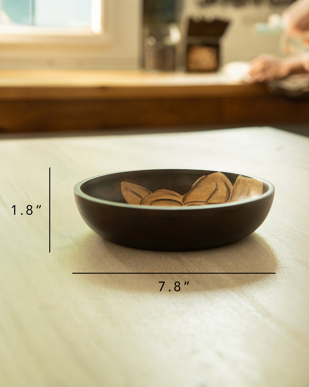 Tashi Handpainted Bowl