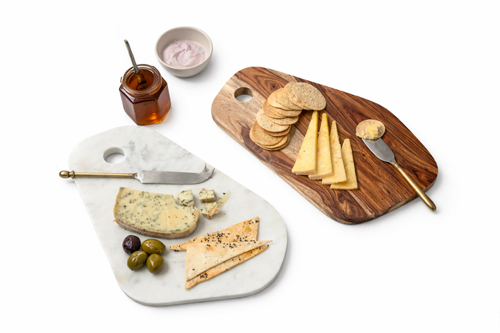 Duo Wood and Marble Chopping Board