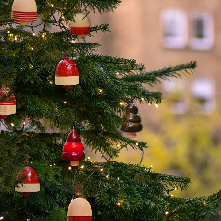 Christmas Tree Ornaments – Assorted Bells | Set of 8